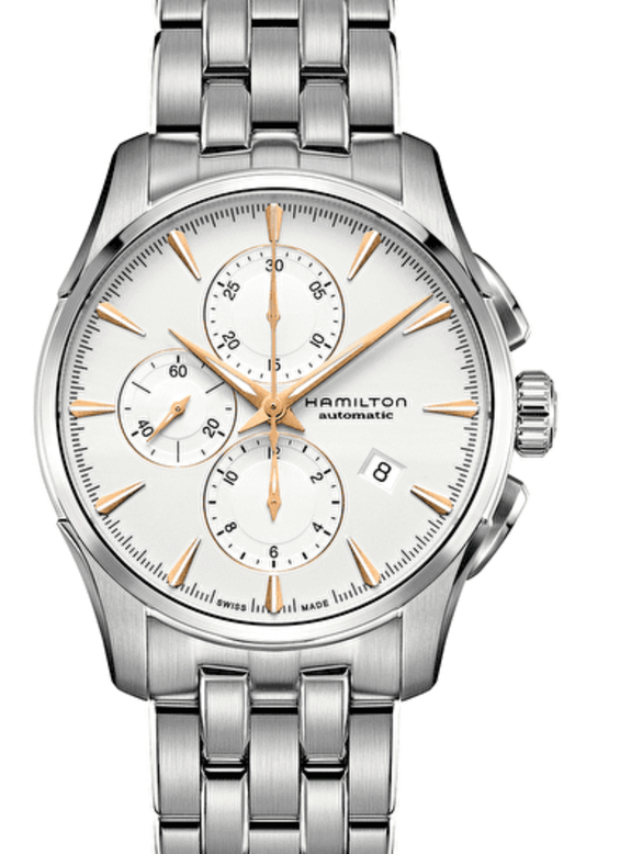 Hamilton Jazzmaster Biały 42 mm Stal