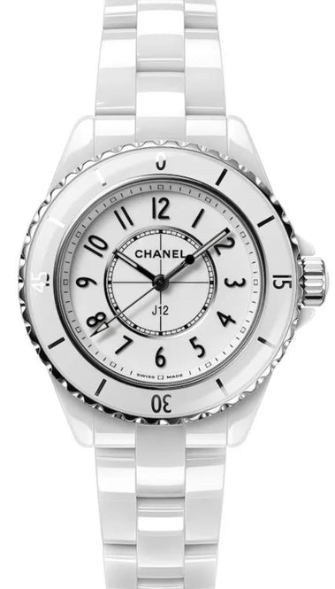 Chanel J12 Biały 33 mm Ceramika