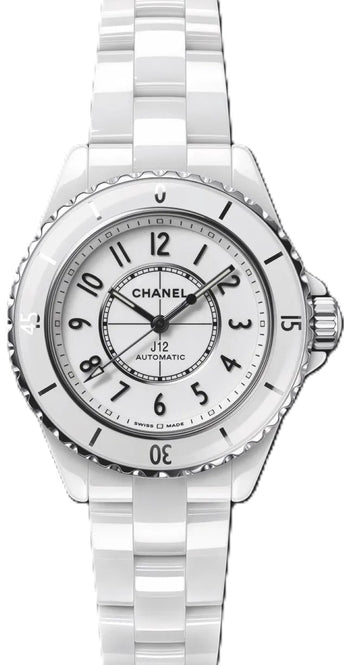 Chanel J12 Biały 33 mm Ceramika