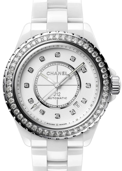 Chanel J12 Biały 38 mm Ceramika
