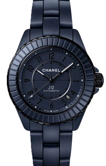 Chanel J12 Caliber  Niebieski 38 mm Stal