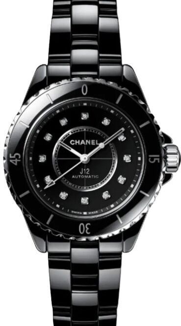 Chanel J12 Caliber  Czarny 33 mm Ceramika