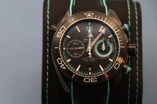 Omega Seamaster Planet Ocean 600 M Czarny 45.5 Ceramika