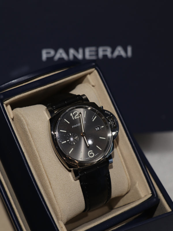 Panerai Luminor Due Szary 42 mm Stal