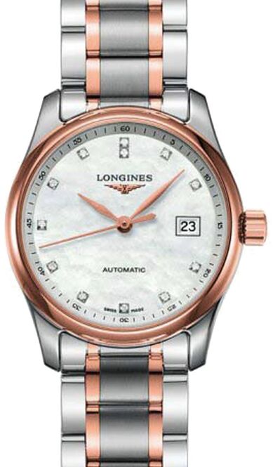 Longines Master Collection Masa perłowa 29 mm Stal