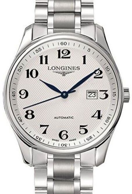 Longines Master Collection Srebrny 42 mm Stal