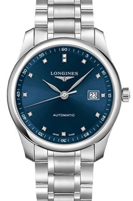 Longines Master Collection 42 mm Stal Niebieski