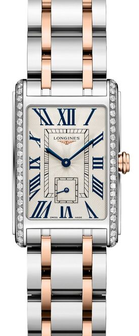 Longines DolceVita Srebrny 20.8 x 32 mm Złoto/Stal