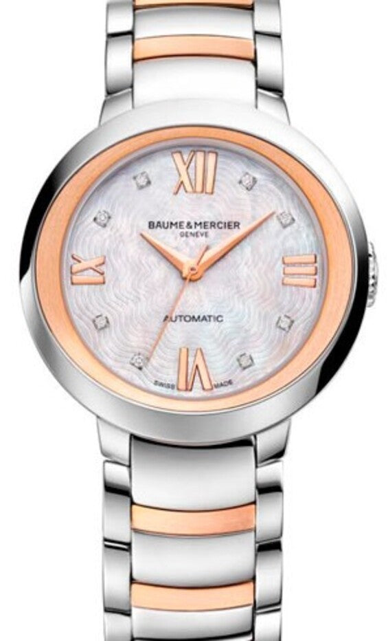 Baume & Mercier Promesse Masa perłowa 30 mm Stal