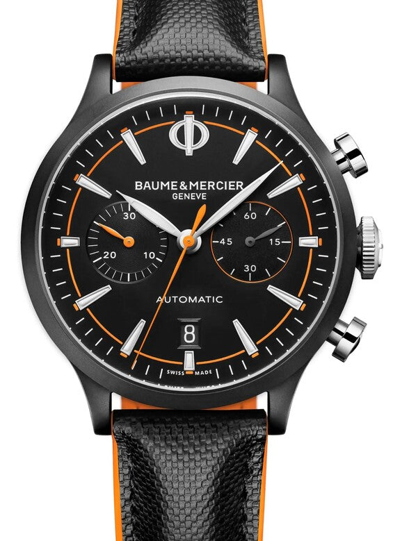 Baume & Mercier Capeland Czarny 42 mm Stal