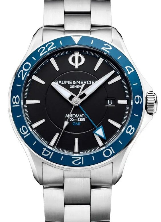 Baume & Mercier Clifton Czarny 42 mm Stal