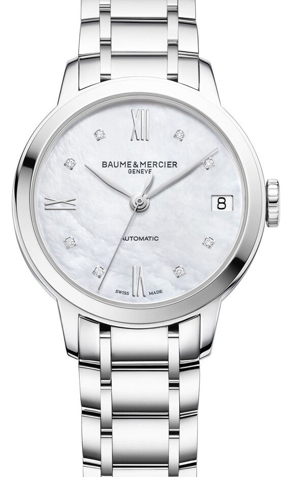 Baume & Mercier Classima Masa perłowa 32 mm Stal