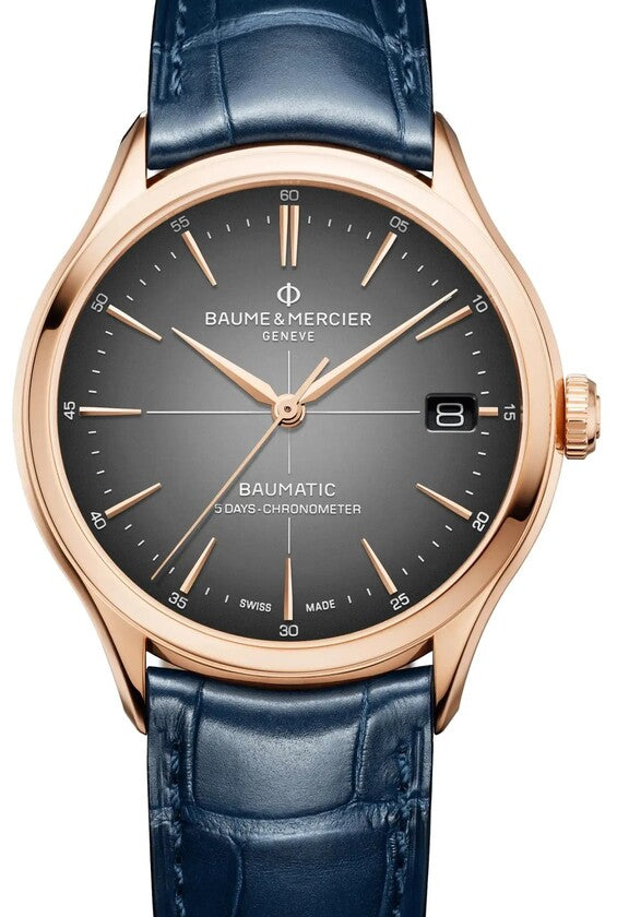 Baume & Mercier Clifton Szary 39 mm