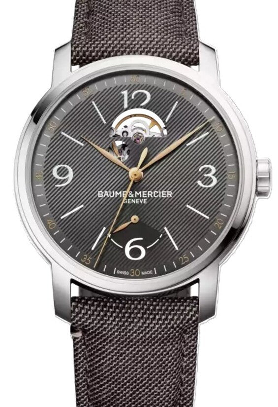 Baume & Mercier Clifton Szary 42 mm Stal