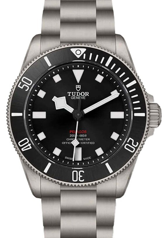 Tudor Pelagos Czarny 39 mm Tytan
