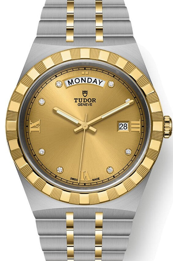 Tudor Royal Złoty 41 mm Złoto/Stal