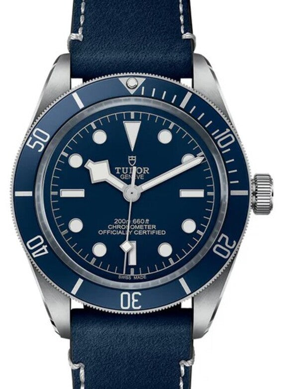 Tudor Black Bay Niebieski 39 mm Stal