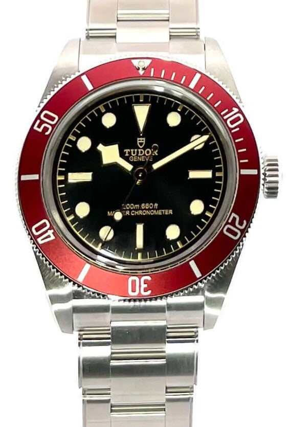 Tudor Black Bay Czarny 41 mm Stal