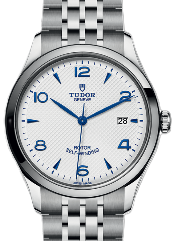 Tudor 1926 Biały 39 mm Stal