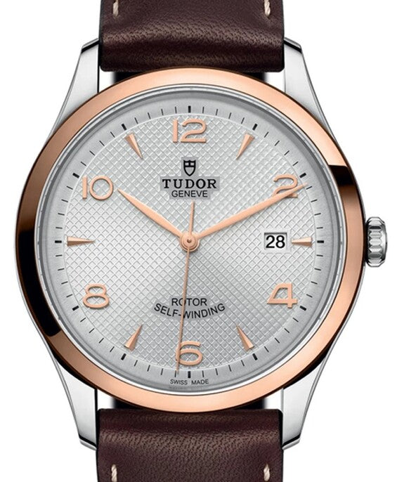 Tudor 1926 Biały 39 mm Stal