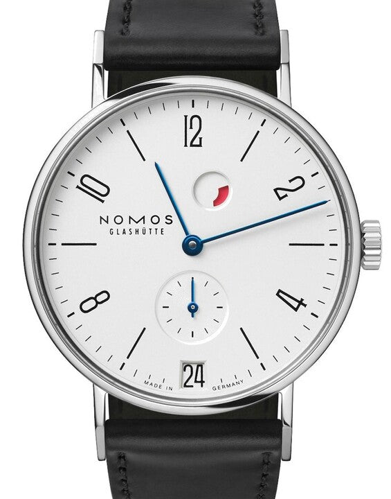 NOMOS Tangente Gangreserve Biały 35 mm Stal