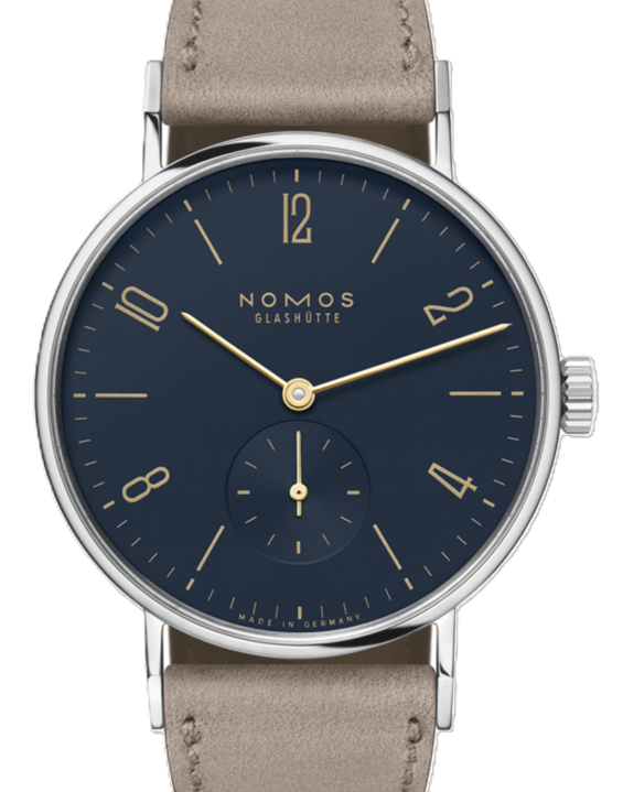 NOMOS Tangente Niebieski 35 mm Stal