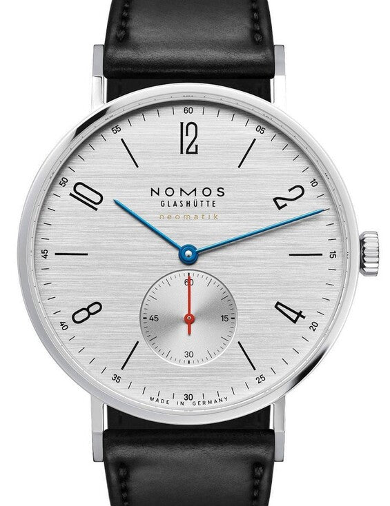 NOMOS Tangente Neomatik Srebrny 39 mm Stal