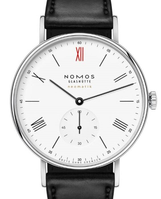 NOMOS Ludwig Neomatik Biały 39 mm Stal