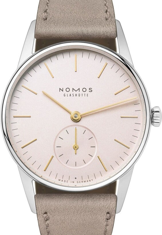 NOMOS Orion Różowy 33 mm Stal