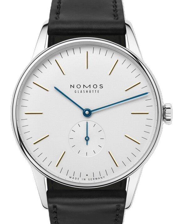 NOMOS Orion Biały 38 mm Stal