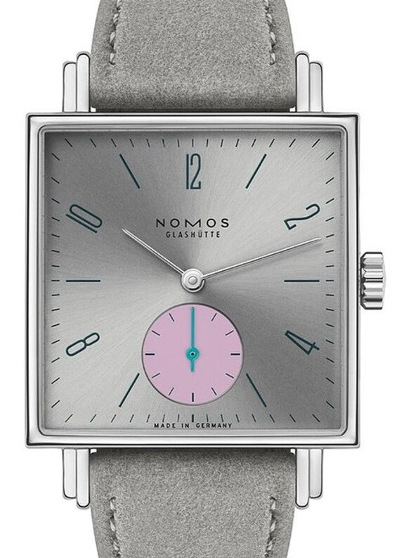 NOMOS Tetra Srebrny 30 mm Stal