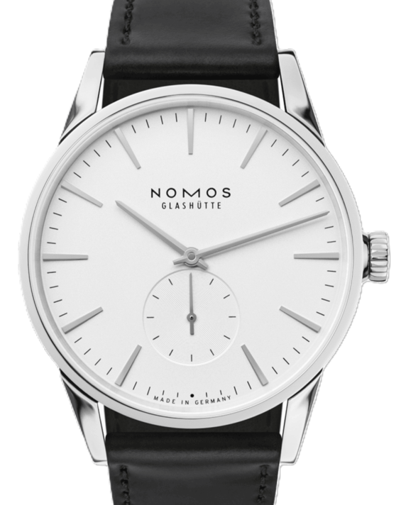 NOMOS Zürich Biały 40 mm Stal