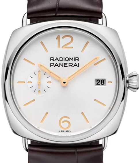 Panerai Radiomir Quaranta Biały 40 mm Stal