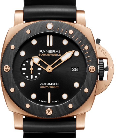 Officine Panerai Submersible QuarantaQuattro Goldtech OroCarbo PAM02070 44mm