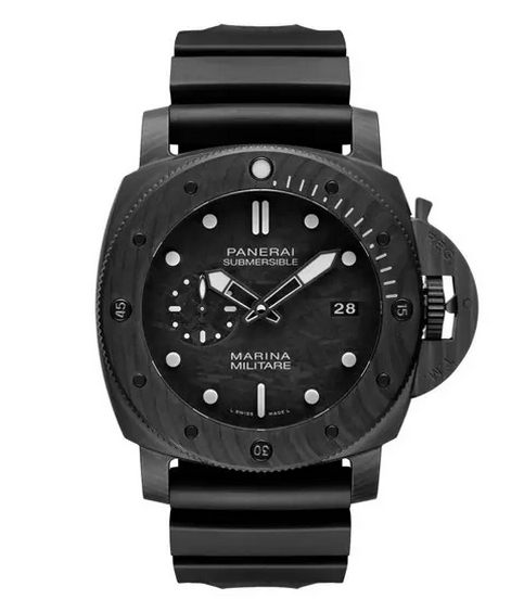 Officine Panerai Submersible Marina Militare Carbotech 47mm