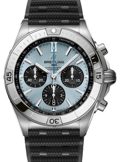Breitling Chronomat Niebieski 42 mm Stal