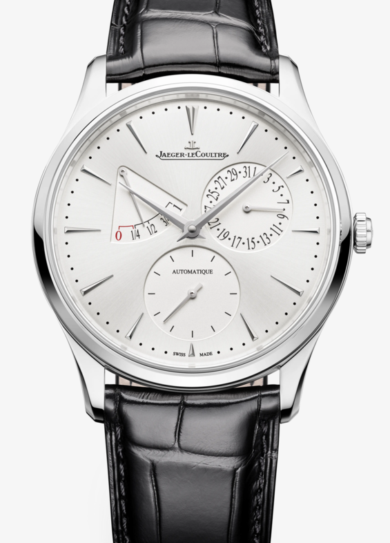 Jaeger-LeCoultre Master Ultra Thin Srebrny 39 mm Stal