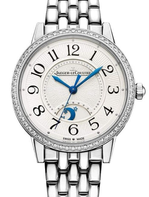 Jaeger-LeCoultre Rendez-Vous Srebrny 34 mm Stal
