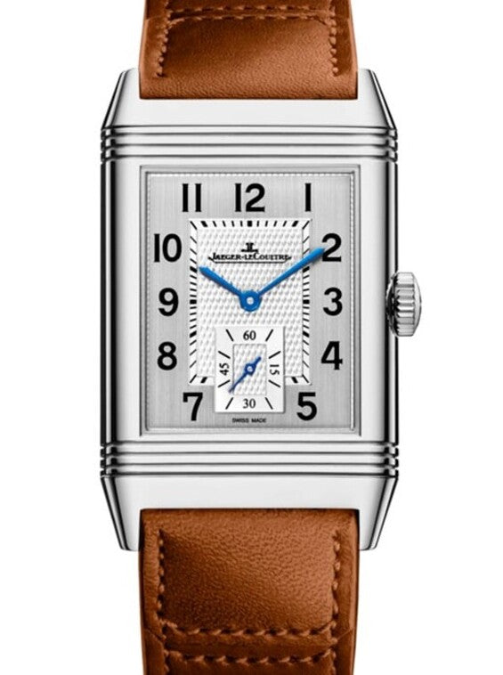 Jaeger-LeCoultre Reverso Duoface Srebrny 47 x 28.3 mm Stal