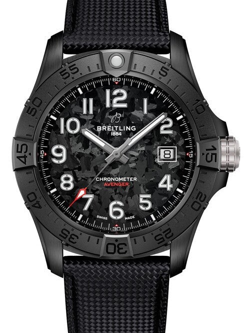 Breitling Avenger Czarny 42 mm Ceramika