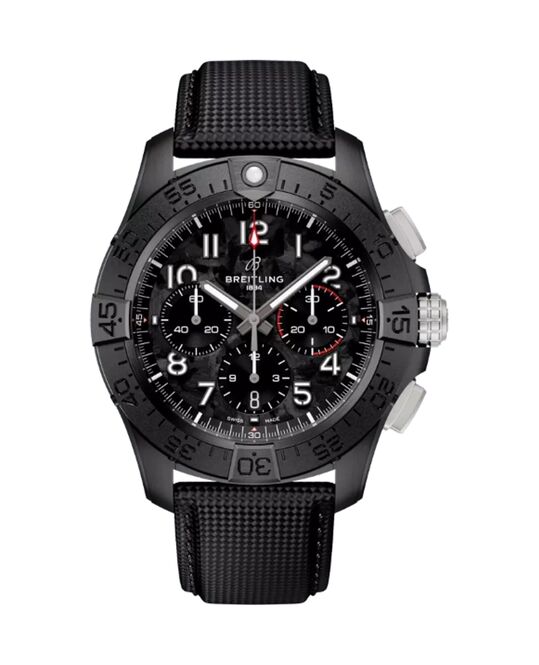 Breitling Avenger Czarny 44 mm Ceramika