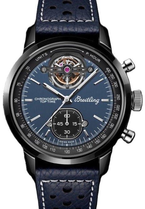 Breitling Top Time Niebieski 44 mm Ceramika