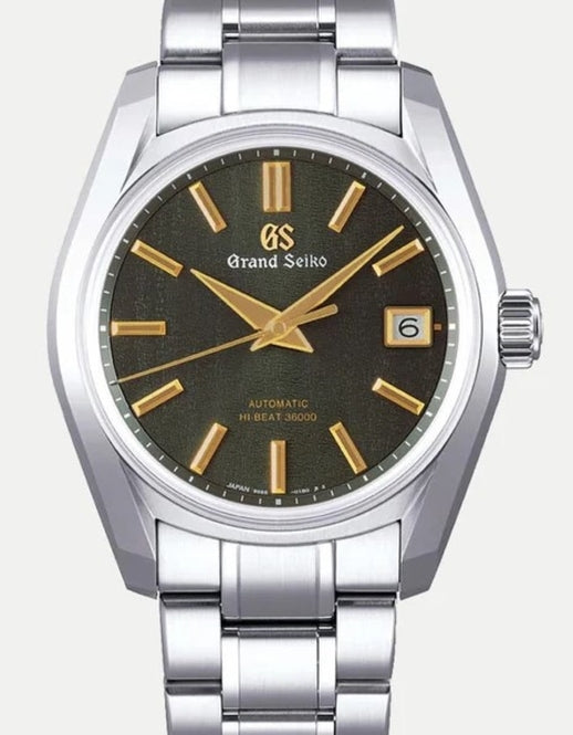 Grand Seiko Heritage Collection Zielony 40 mm Stal