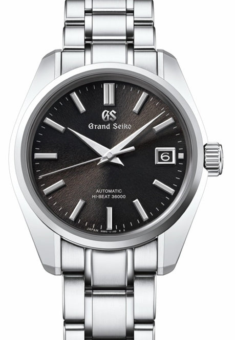 Grand Seiko Heritage Collection Czarny 40 mm Stal