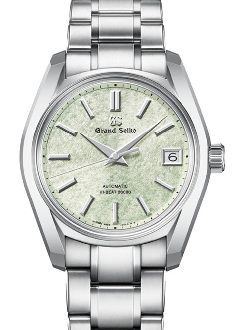 Grand Seiko Heritage Collection Zielony 38 mm Tytan