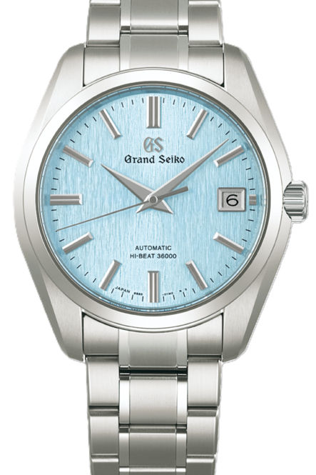 Grand Seiko Heritage Collection Niebieski 40 mm Tytan