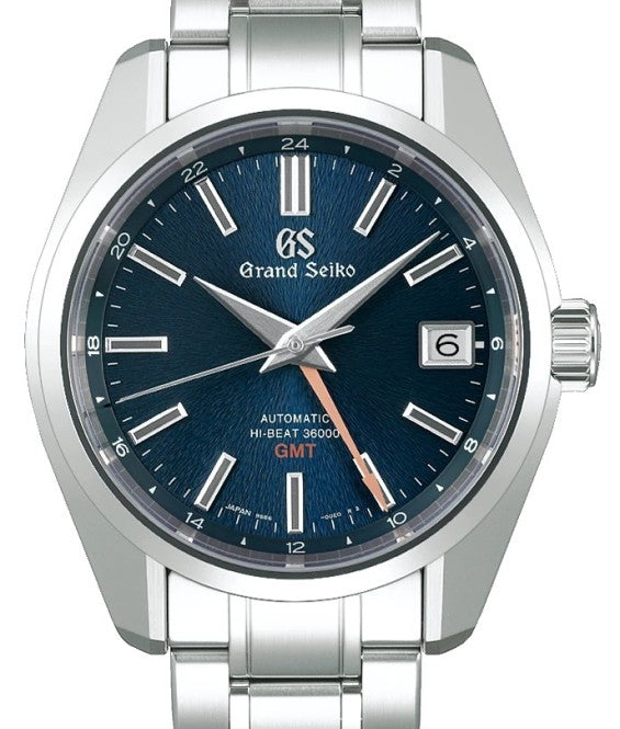 Grand Seiko Heritage Collection Niebieski 40 mm Stal