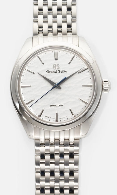 Grand Seiko Elegance Collection Biały 38.5 mm Stal