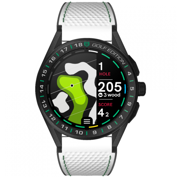 TAG Heuer Czarny 45 mm Tytan
