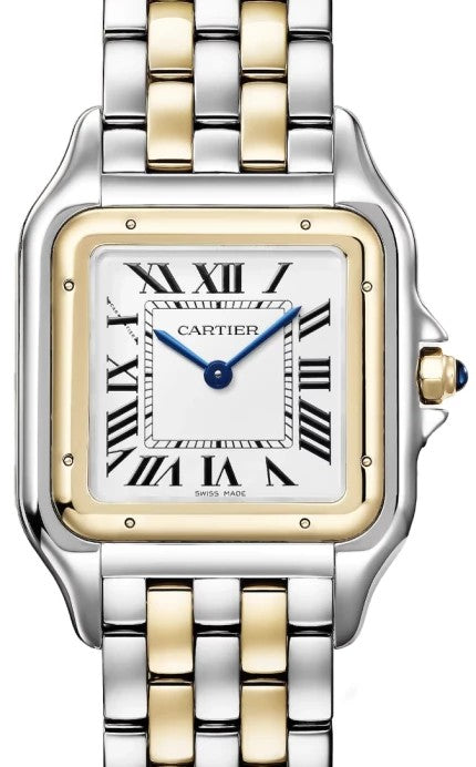 Cartier Panthère Srebrny 42 mm Zloto/Stal